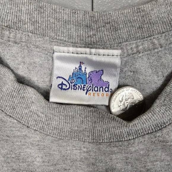 Vintage Mickey Mouse Tshirt Mens Large Disneyland y2k 90s Streetwear Skater - Picture 3 of 8